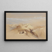 Les Chapelles chrétienne et musulmane au sommet du Sinaï - David Roberts — framed artwork on a wall
