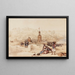 La Citadelle de Tanger, Maroc - David Roberts — framed artwork on a wall