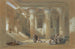 The Great Portico of the Temple of Esneh, Egypt - David Roberts — artwork view