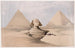 La Grande Sphinx Pyramids of Giza Giza 17 July 1839 - David Roberts — artwork view