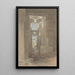 Le Grand Temple d'Amon Karnak La Salle Hypostyle - David Roberts — framed artwork on a wall