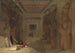 La salle hypostyle du grand temple d'Abou Simbel Égypte - David Roberts — artwork view