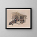 The Coffee - David Roberts — framed artwork on a wall