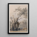 Reproduction of the painting L'arbre sacré de Metereah - David Roberts