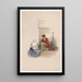 The Scribe in Cairo - David Roberts — framed artwork on a wall