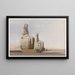 Thèbes 4 December 1838 - David Roberts — framed artwork on a wall