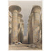 Reproduction of the painting Thebes Great Hall at Karnak November 28, 1838 - David Roberts