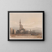 Tombeaux des califes du Caire - David Roberts — framed artwork on a wall