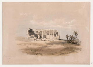 Wadi Maharraka, Nubia, 14 November 1838 - David Roberts — artwork view