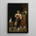 L'heure du souper - David Sani — framed artwork on a wall