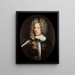 Abraham Brahe - David Teniers the Younger — framed artwork on a wall