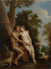 Adam and Eve in Paradise - David Teniers the Younger — artwork view