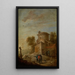 Afternoon - David Teniers the Younger — framed artwork on a wall