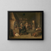 Alchimiste - David Teniers the Younger — framed artwork on a wall