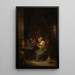 Duo - David Teniers the Younger — framed artwork on a wall