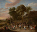 Peasants dancing and feasting - David Teniers the Younger — artwork view