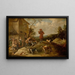 Hunters at Rest - David Teniers the Younger — framed artwork on a wall