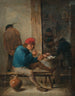 Tavern scene with smokers - David Teniers the Younger — artwork view