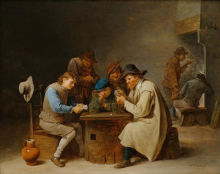 Les Joueurs de cartes - David Teniers le Jeune — artwork view