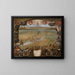La ville de Valenciennes - David Teniers le Jeune — framed artwork on a wall