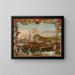 L'Embarquement de Don Juan d'Autriche - David Teniers le Jeune — framed artwork on a wall