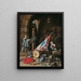 The Guardhouse - David Teniers the Younger — framed artwork on a wall