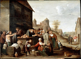 The Seven Works of Mercy - David Teniers the Younger — artwork view