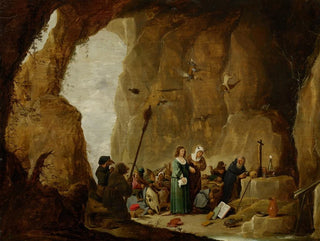 La Tentation de Saint Antoine - David Teniers le Jeune — artwork view