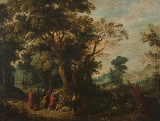 The Christ healing the blind - David Vinckboons — artwork view