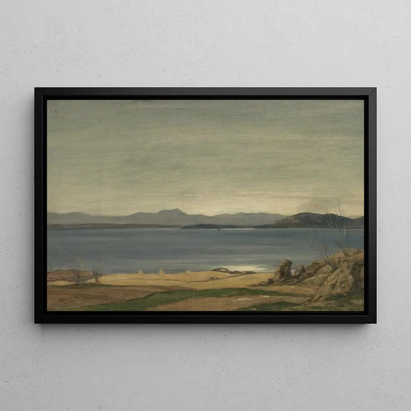 Loch Nell Painting - David Young Cameron — framed artwork on a wall