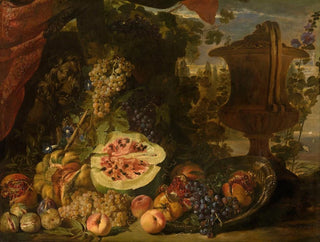Still life with fruits - David de Coninck — artwork view