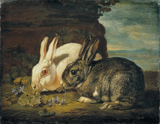 Two rabbits - David de Coninck — artwork view