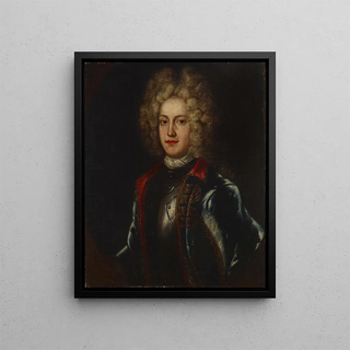 Young Soldier - David von Cln — framed artwork on a wall