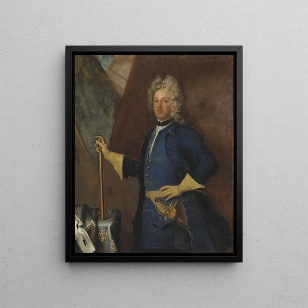 Stanislas I Leszczynski 1677-1766 King of Poland - David von Krafft — framed artwork on a wall