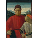 Francesco Sassetti 1421-1490 and his son Teodoro - Davide Ghirlandaio — artwork view