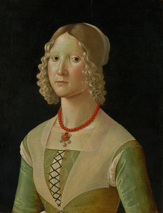 Selvaggia Sassetti née en 1470 - Davide Ghirlandaio — artwork view