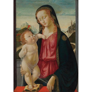 La Vierge à l'Enfant - Davide Ghirlandaio — artwork view