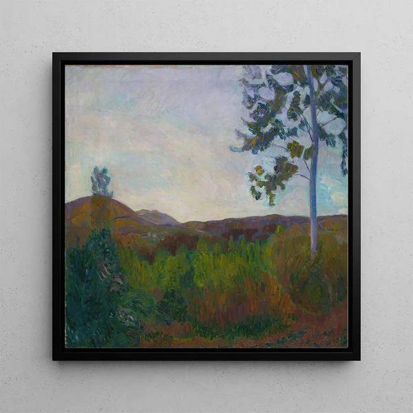 Gausdal - Thorvald Erichsen — framed artwork on a wall