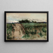 Landscape Sketch Painting - De Lancey Gill — framed artwork on a wall