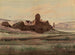 Ruins of Pueblo Bonito, Canyon de Chaco, New Mexico - By Lancey Gill — artwork view