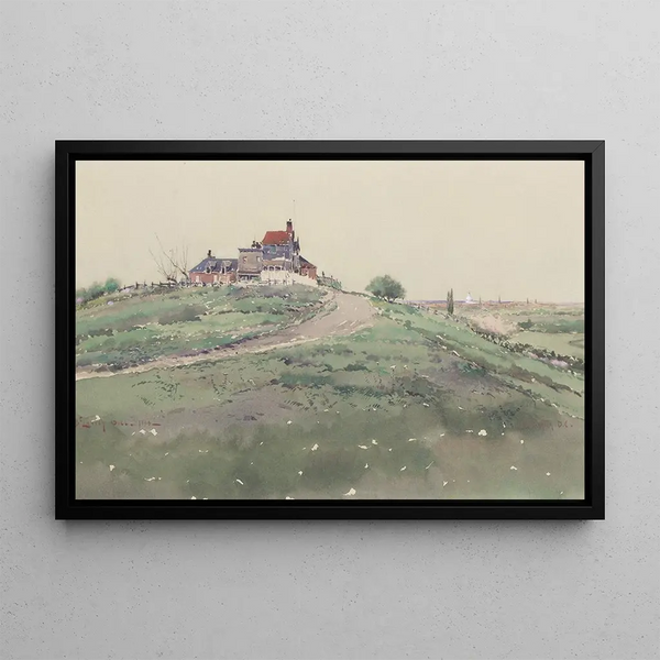 Washington, D.C. Painting - De Lancey Gill — framed artwork on a wall