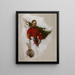 Canadian Mountie Painting - Dean Cornwell — framed artwork on a wall
