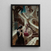 City of Temptation - Dean Cornwell — framed artwork on a wall