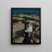 Mains d'or - Dean Cornwell — framed artwork on a wall