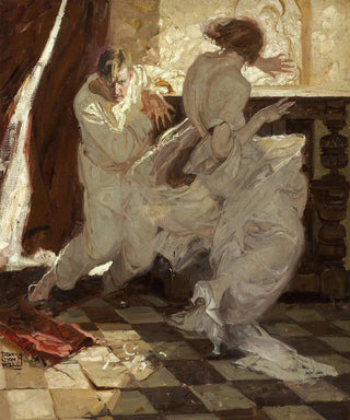 The Garden of Peril - Dean Cornwell — artwork view