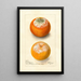 Citrus sinensis painting - Deborah Griscom Passmore — framed artwork on a wall