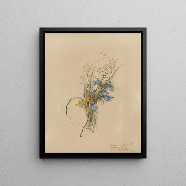 Album aquarelle de Deborah Griscom Passmore Pl37 - Deborah Griscom Passmore — framed artwork on a wall