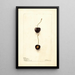 Prunus avium Early Purple - Deborah Griscom Passmore — framed artwork on a wall