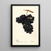 Vitis Pawvur - Deborah Griscom Passmore — framed artwork on a wall