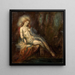 Goddess on the Rock - Gustave Moreau — framed artwork on a wall